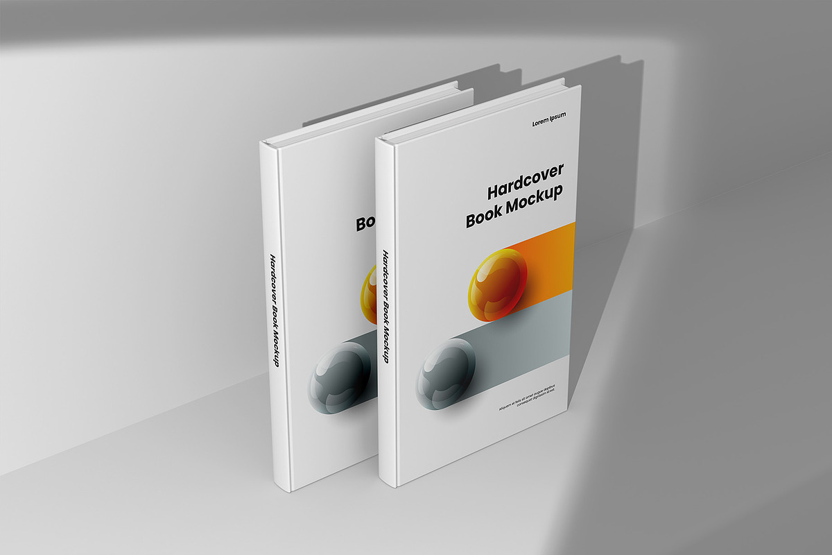 Hardcover 5x8 inch Book Mockup, a Books & Magazine Mockup by Illusiongraphic (Photo 4 of 32)
