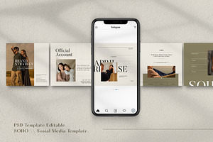 Soho - Branding Instagram Pack