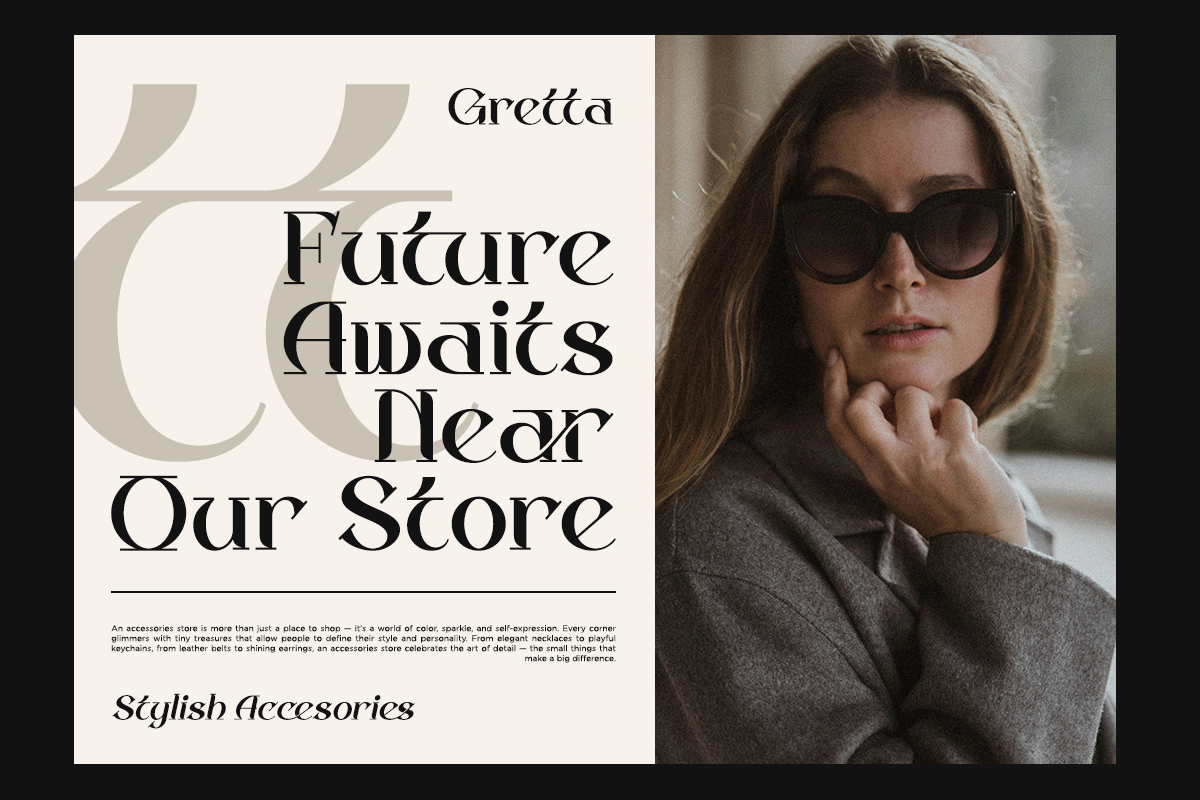 Gifther - Luxury Ligature Serif Font, a Serif Font by Say Studio (Photo 3 of 11)