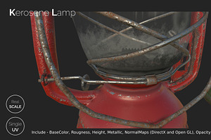 Old Kerosene Lamp