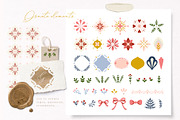 Christmas Folk Art Ornaments & More, a Seasonal Illustration by Inna Moreva (Thumbnail 3 of 16)