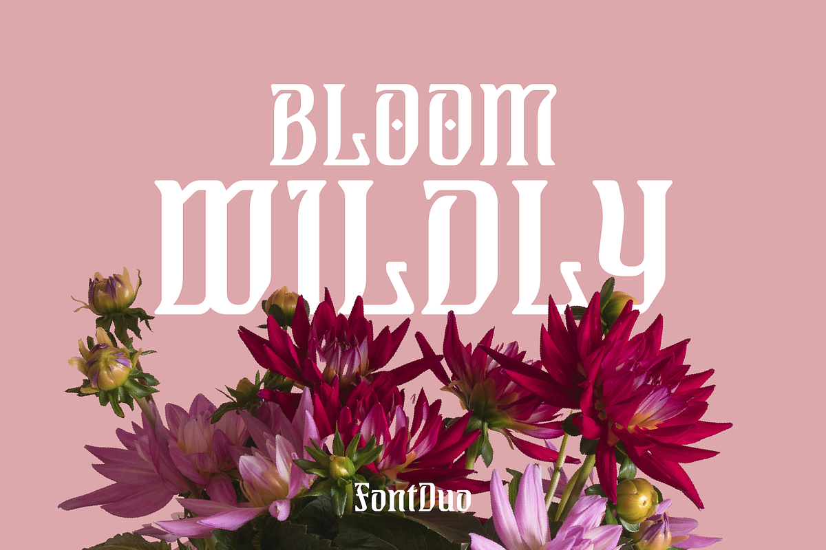 Vienna Bloom Art Nouveau Font, a Serif Font by FontDuo (Photo 5 of 8)