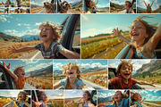 Enjoy the ride - 63 images, a Person Photo by Handmadefont (Thumbnail 2 of 14)