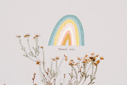 Boho animals. Rainbow clipart, an Animal Illustration by Lesya Skripak (Thumbnail 10 of 10)