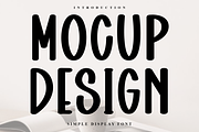 Mocup Design, a Script Font by FreshTypeINK (Thumbnail 1 of 8)