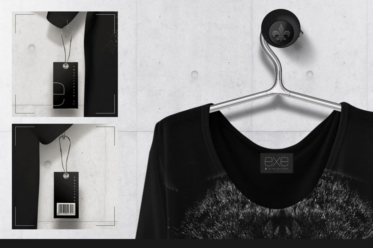 Loose Shirt On 5 Stages Mock-up, a Hoody Mockup by Mocca Mockups Store (Photo 61 of 69)