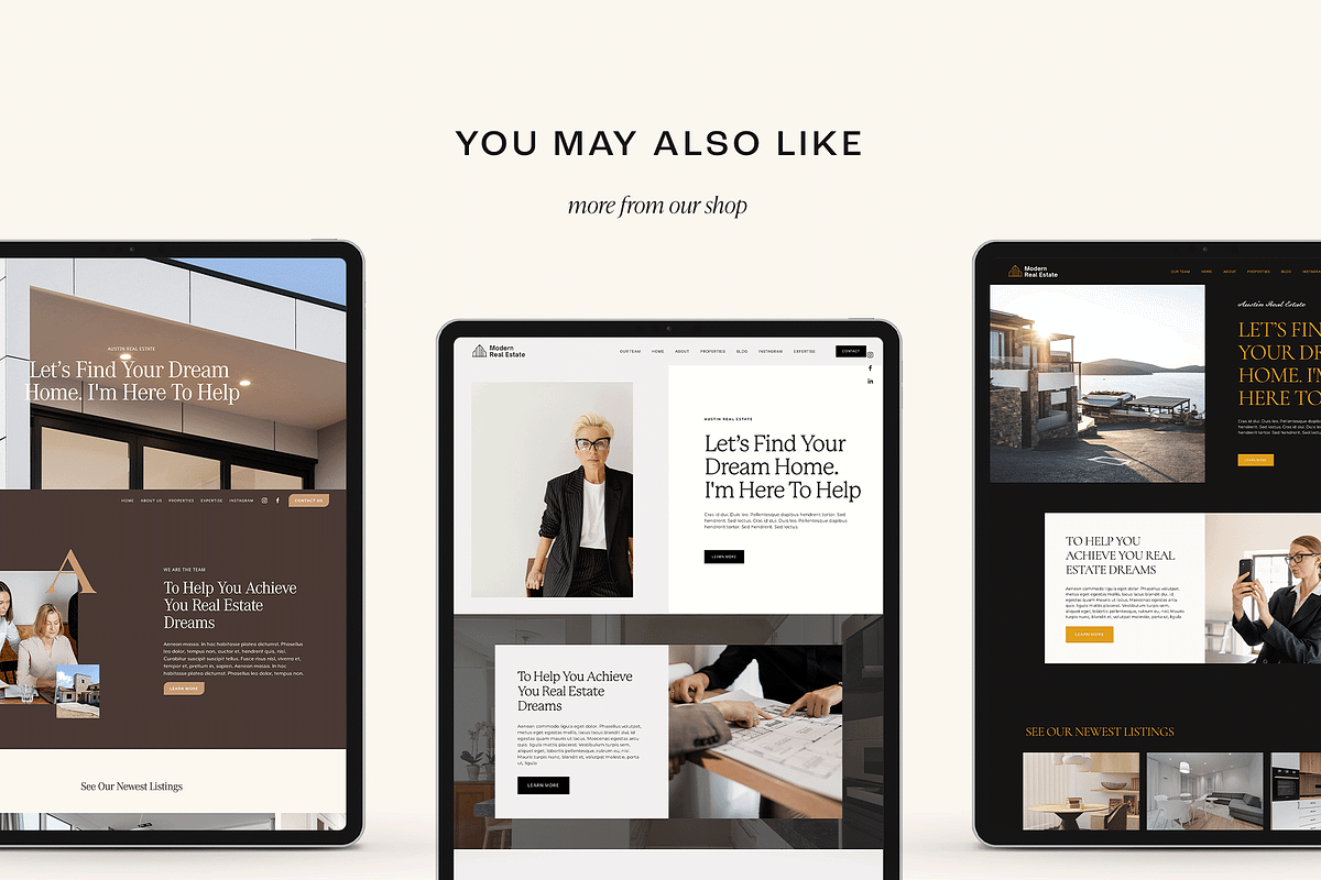 Broker Squarespace 7.1 Template, a Websites & App Template by Kseniia_Design (Photo 7 of 8)