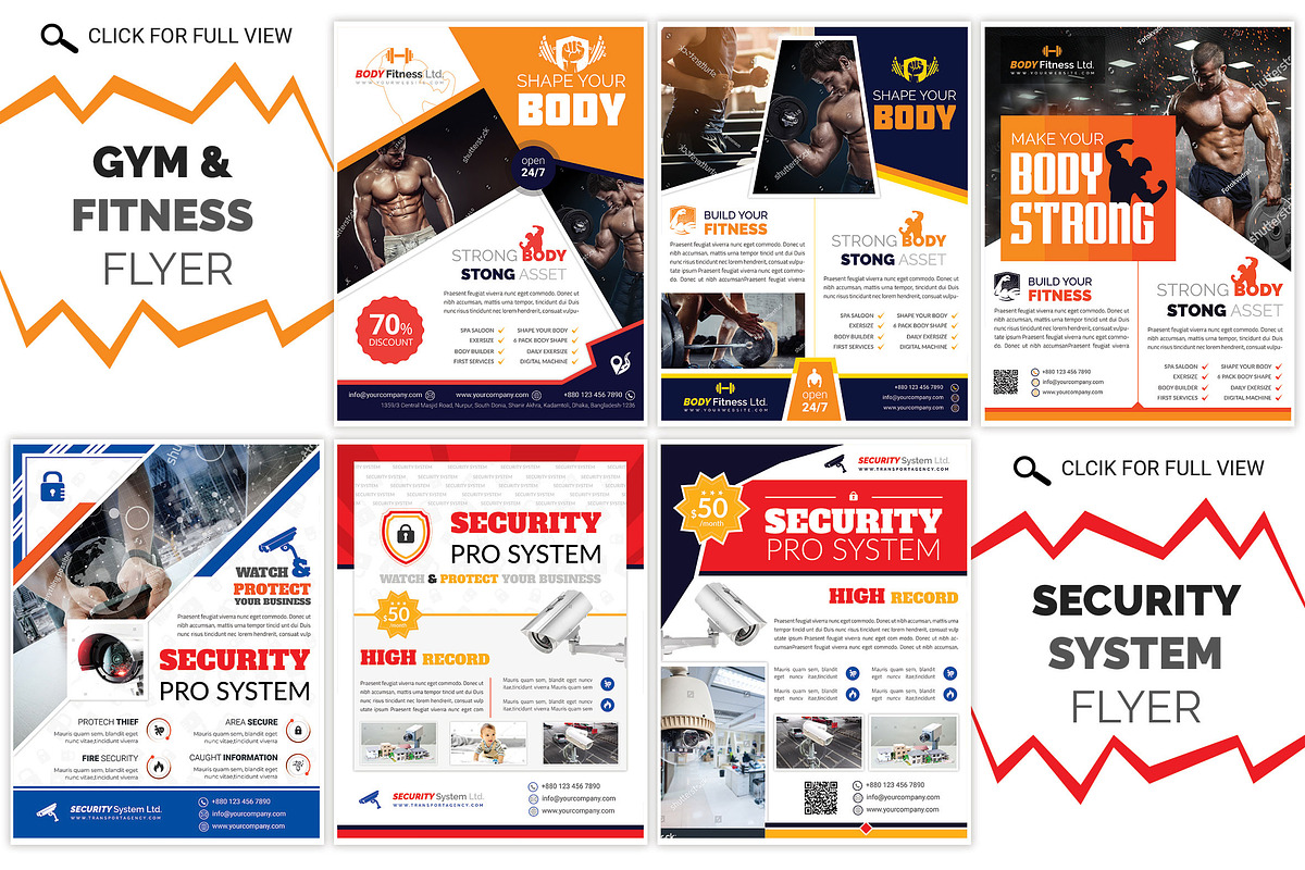 500+ Corporate Business Flyers, a Flyer Template by Imagine Design Studio (Photo 33 of 68)