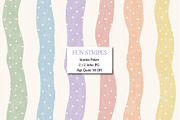 Pastel Rainbow Stripes Pattern, a Pattern Graphic by Villa 11 Estudio (Thumbnail 1 of 4)