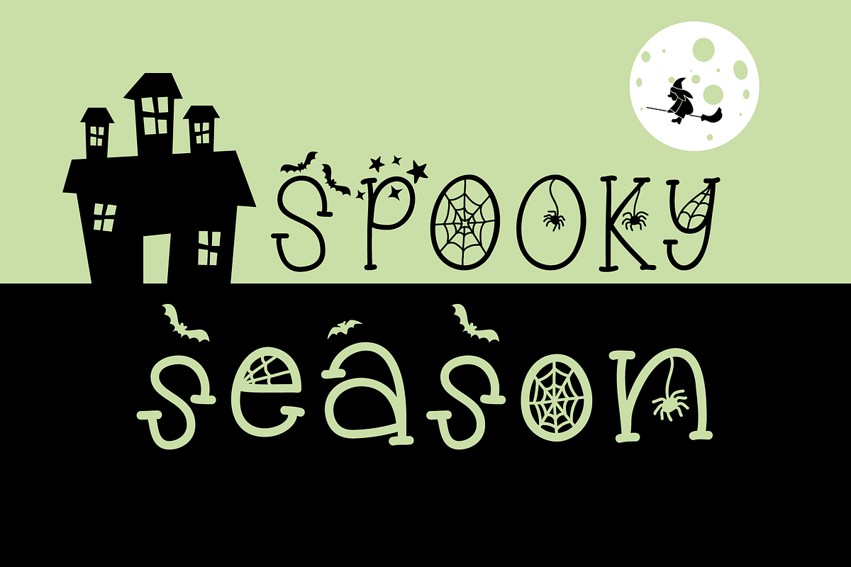 Spookerly Halloween Font, a Serif Font by Dancing with Ink (Photo 17 of 25)