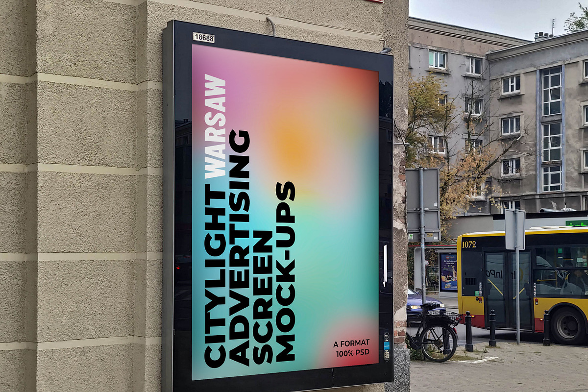 Outdoor Ad Screen Mockup 6, an Advertising Mockup by Graphic Shelter (Photo 3 of 9)