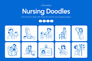 Animated Nursing Doodles Icons, an Outline Icon by Vectors Market (Thumbnail 1 of 4)