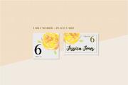 Floral Wedding Invitation Set, an Invitation Template by land art (Thumbnail 20 of 24)