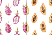 Fruits clipart png watercolor, a Food Illustration by TheCuteShop (Thumbnail 7 of 11)