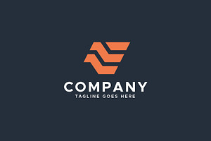 Shopping Cart e letter logo design, a Branding & Logo Template by Amadul11