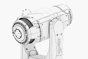 Stage Lighting Collection-14 PCS, an Object 3D Model by akerStudio (Thumbnail 134 of 309)