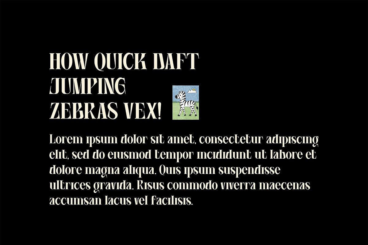 Agvone - Display Font, a Serif Font by Uncarving (Photo 3 of 13)