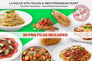 Italian & Mediterranean Feast - PNG