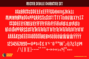 PM Mister DeVille Midcentury Font