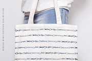 80 Indigo Blue Watercolor Patterns, a Pattern Graphic by Pink Coffie (Thumbnail 6 of 9)