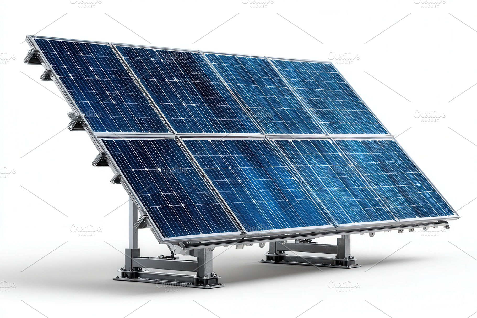 Solar Panel Array Sustainable Energy, a Photo by Pixeness Studio