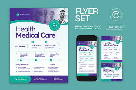Health Medical Care Flyer