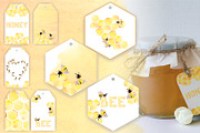 sweet honey bees., a Texture Illustration by Nejumi (Thumbnail 5 of 7)