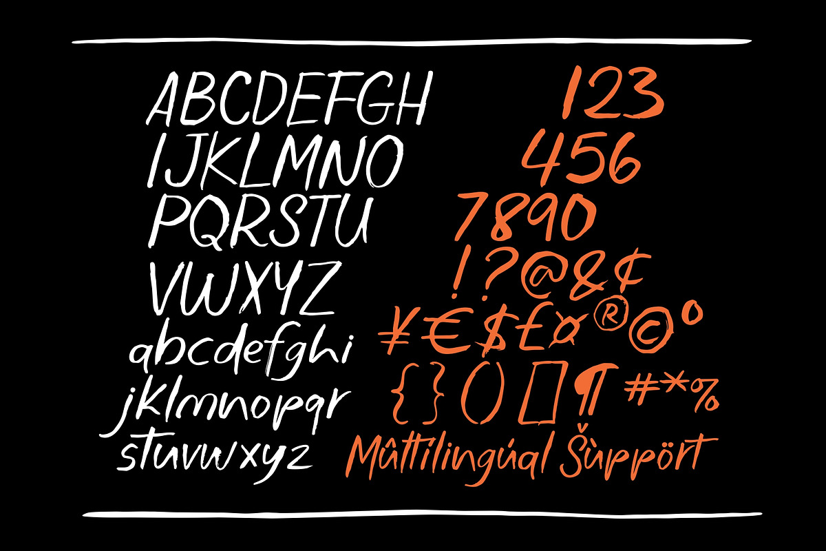 Festival - Handwriting Brush Font, a Handwritten Font by HRDR (Photo 8 of 9)