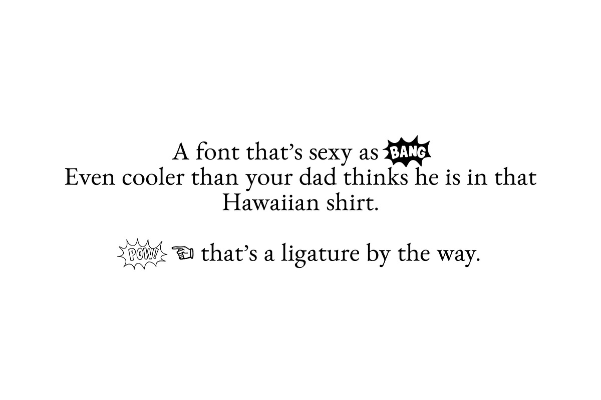 Basketcase - Modern Serif Font, a Serif Font by Off The Rack © (Photo 4 of 9)