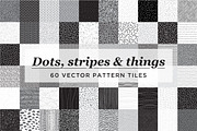 60 seamless vector patterns, a Pattern Graphic by kloroform (Thumbnail 1 of 4)