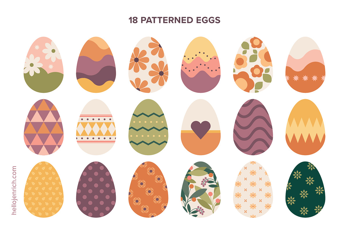 Easter Eggs and Baskets, a Decorative Illustration by hellojenrich (Photo 3 of 4)
