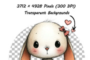 Whimsical Doodle Valentine Animals, an Illustration by one-touch (Thumbnail 13 of 19)