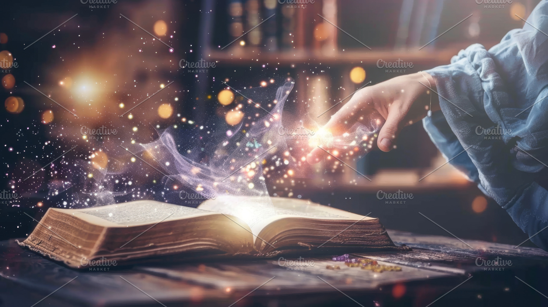 Magical Book of Spells, a Photo by Mashimara
