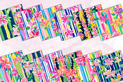 Vertical Flower Seamless, a Pattern Graphic by Paper & Pattern Studio (Thumbnail 2 of 9)