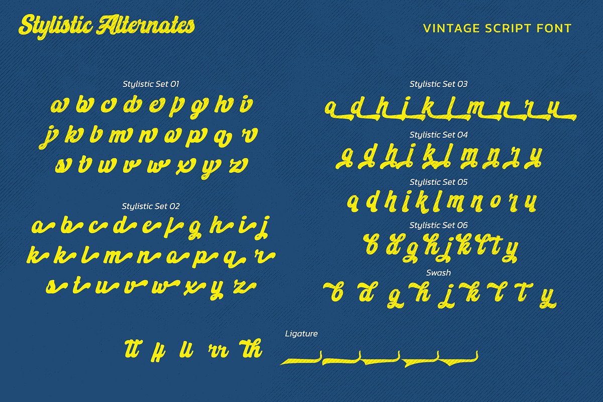 Hello Youthen, a Script Font by Vintage Division (Photo 10 of 10)