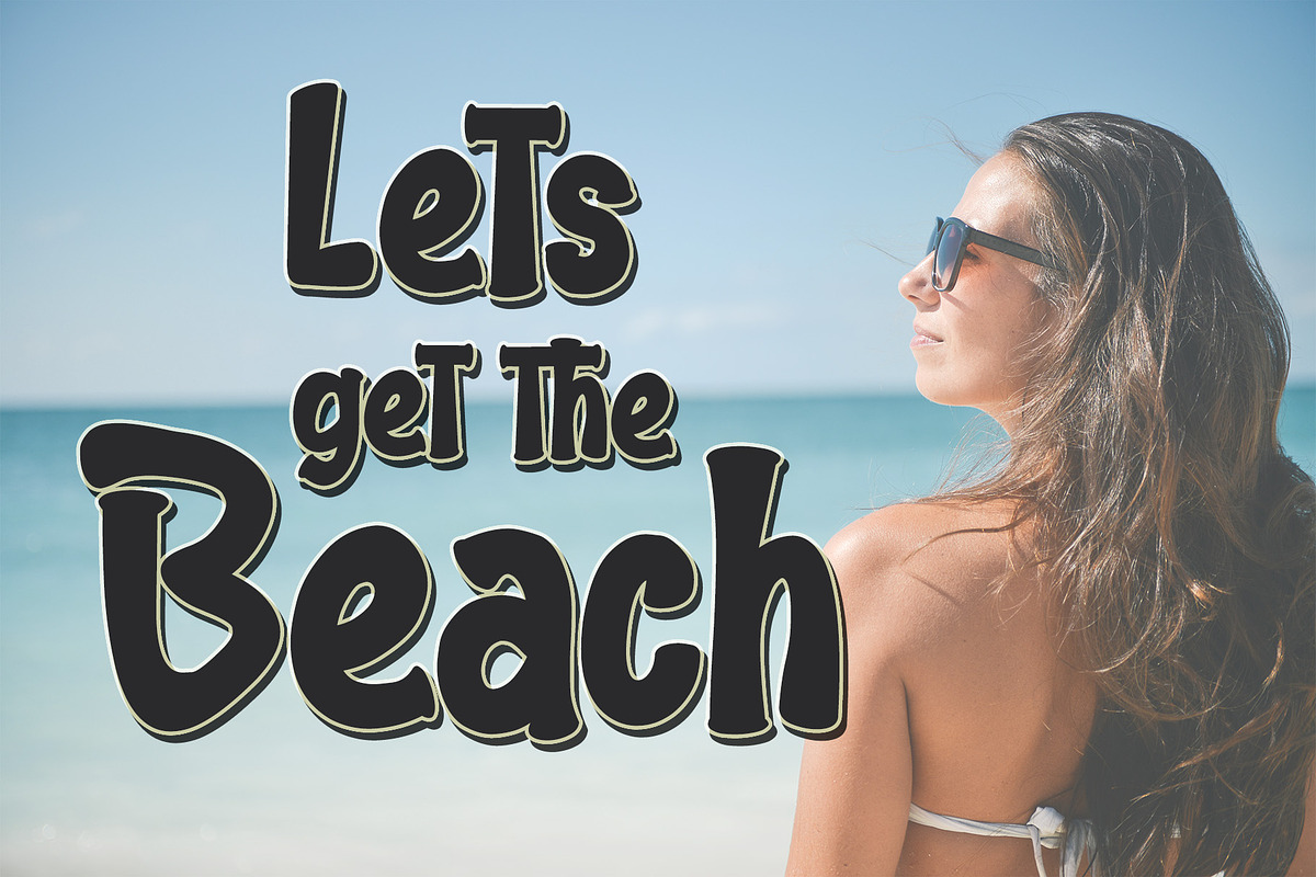 Summer Holiday, a Script Font by Letterafa Studio (Photo 3 of 8)