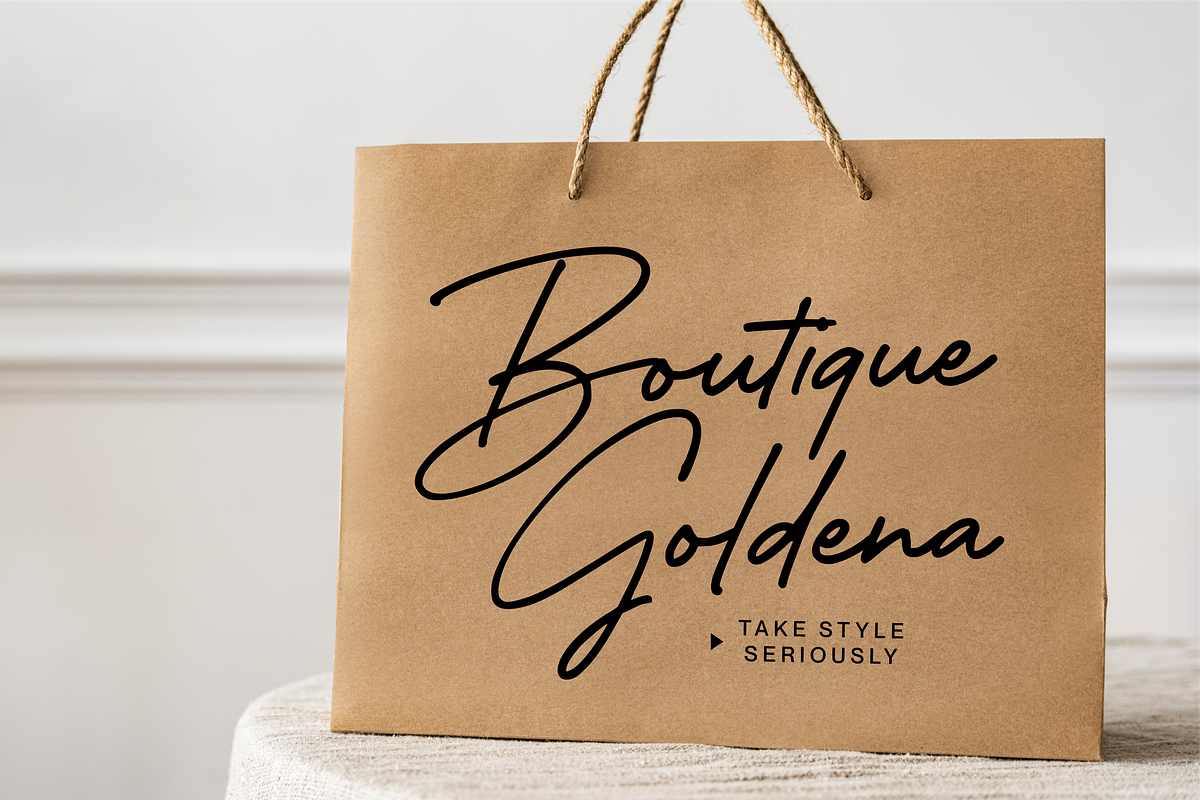 Guthen Jaqueline A Stylish Signature, a Script Font by Allouse Studio (Photo 7 of 10)