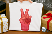 Faux Crochet Peace Sign PNG, an Object Illustration by Craftsbeefy (Thumbnail 6 of 6)