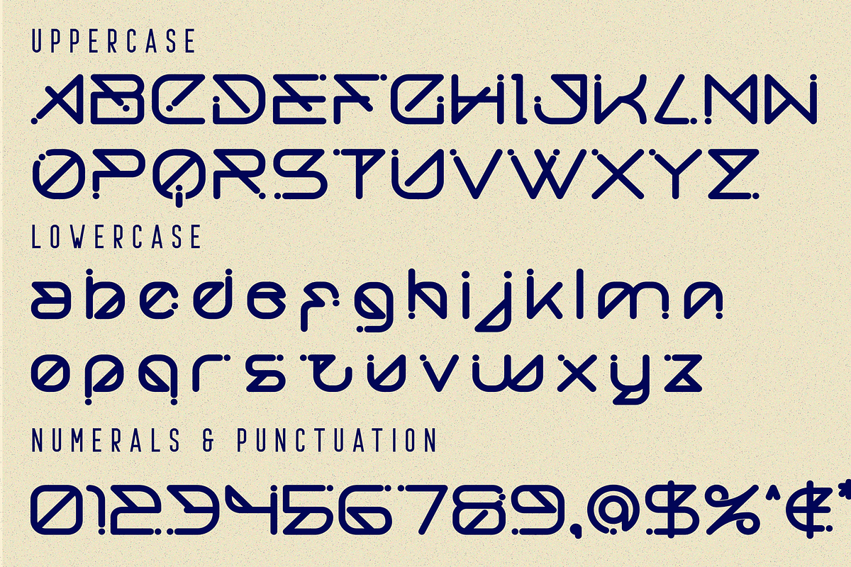 Balanced Buildings - Futuristic Font, a Sans Serif Font by 177Studio (Photo 7 of 8)