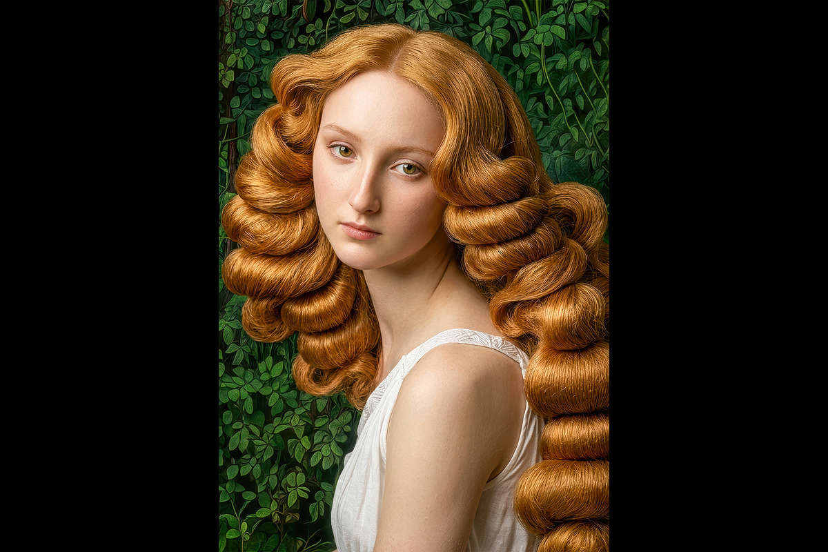 Renaissance Redhead Portrait Bundle, a Person Illustration by StockVerse Creative (Photo 2 of 4)