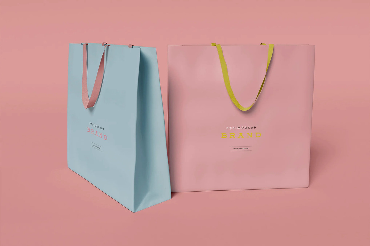 Paper Bag Mockup, a Packaging Mockup by skybluecreative (Photo 2 of 2)