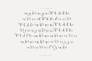 Vilmada - Modern Handwritten Font