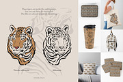 African tigers collection, an Animal Illustration by Siriliadka Dreams (Thumbnail 5 of 6)