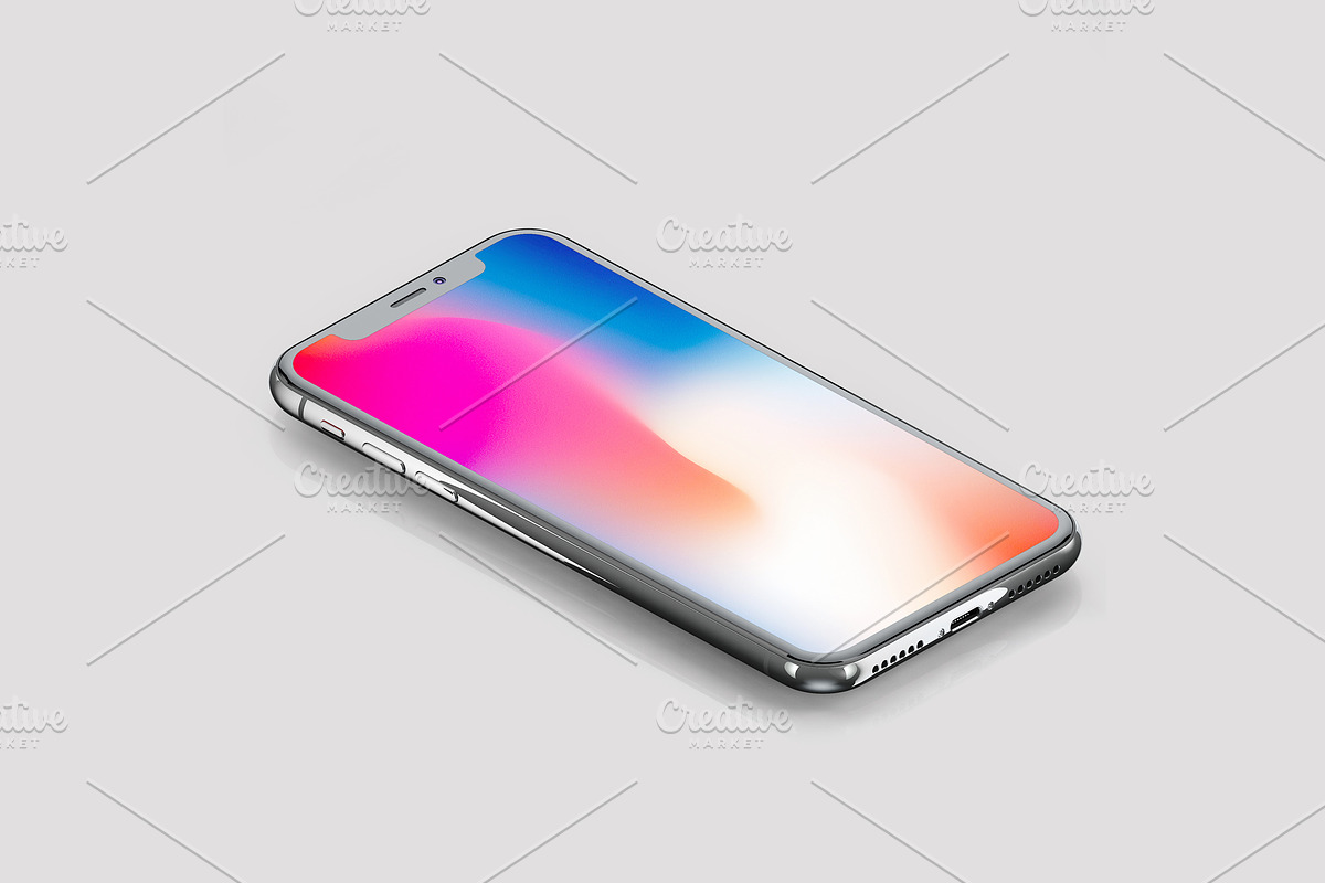 Isometric Devices Pack, an iPhone Mockup by IsometricWorld (Photo 3 of 9)