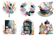 Fall Cottagecore Clipart Set, a Seasonal Illustration by Daily.Designs (Thumbnail 4 of 5)
