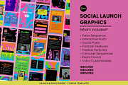 Psychedelic Canva Brand Collection, a Social Media Template by WorkShy Studio (Thumbnail 6 of 23)