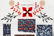 Taika: Big Folk Art Collection, an Animal Illustration by Busy May Studio (Thumbnail 11 of 14)