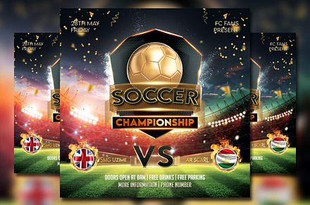 Soccer Flyer Template