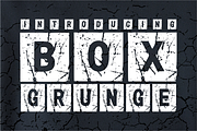 Box Grunge – Stamped Display Font, a Slab Serif Font by KiddoGlyphs Studio (Thumbnail 1 of 5)