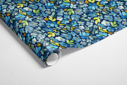 Blue, green, orange and navy, a Pattern Graphic by Anya-D (Thumbnail 6 of 7)